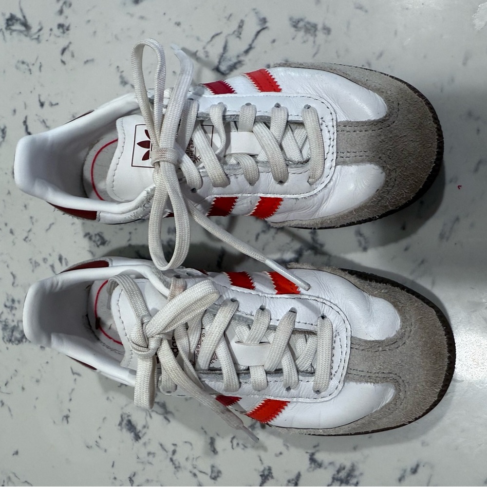 adidas Kids Sneakers White and Red